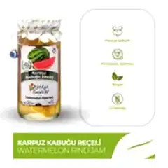 Antalya Reçelcisi Karpuz Kabuğu Reçeli 290g Gurme Serisi