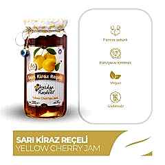Antalya Reçelcisi Sarı Kiraz Reçeli 290g Gurme Serisi