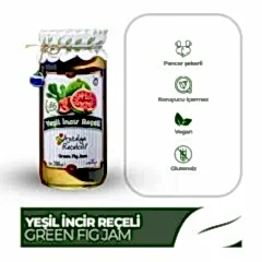 Antalya Reçelcisi Yeşil İncir Reçeli 290g Gurme Serisi