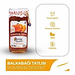 Antalya Reçelcisi Balkabağı Tatlısı 290g Gurme Serisi