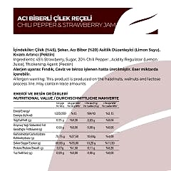 Antalya Reçelcisi Acı Biberli Çilek Reçeli 290g Gurme Serisi