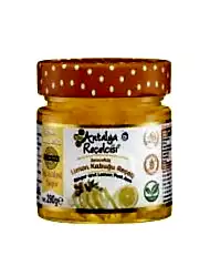 Antalya Reçelcisi Zencefilli Limon Kabuğu Reçeli 290g  Şekeri Meyveden