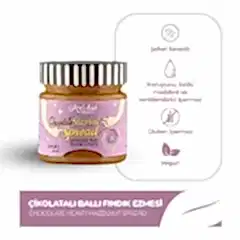 Antalya Reçelcisi 225g Çikolatalı Ballı Fındık Ezmesi | Doğal Enerji