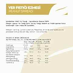Antalya Reçelcisi 225g Yer Fıstığı Ezmesi | Glutensiz & Doğal Enerji